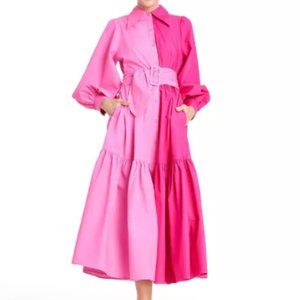 Two Tone Shirtdress-Christopher John Roger target